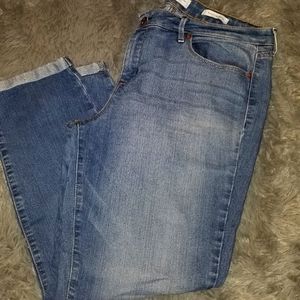 Jessica Simpson Rolled Crop Skinny Jeans